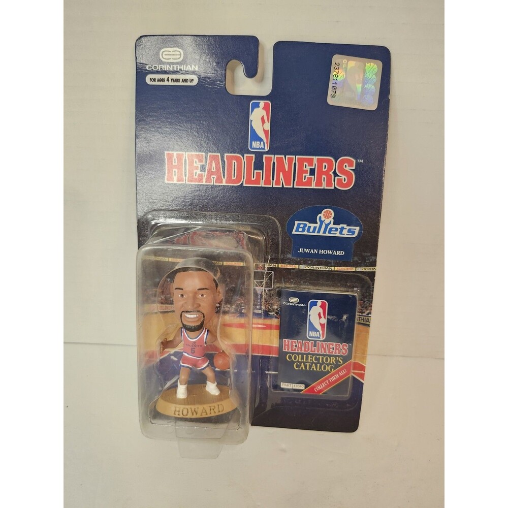 NBA Headliners Juwan Howard 3 Inch Action Figure Washington Bullets NEW